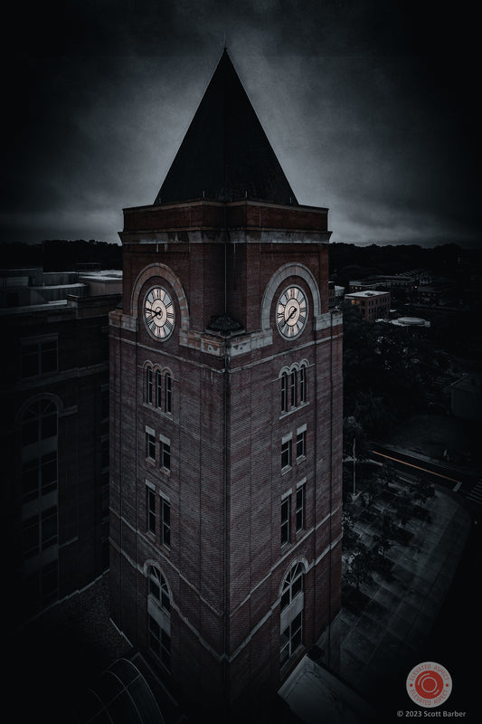 Challenged Clock Tower